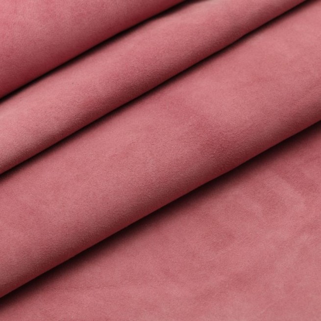 Велюр шевро розовый RIANA пыльный 0.8 Италия фото